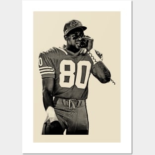 Jerry Rice - Flash 80 Posters and Art